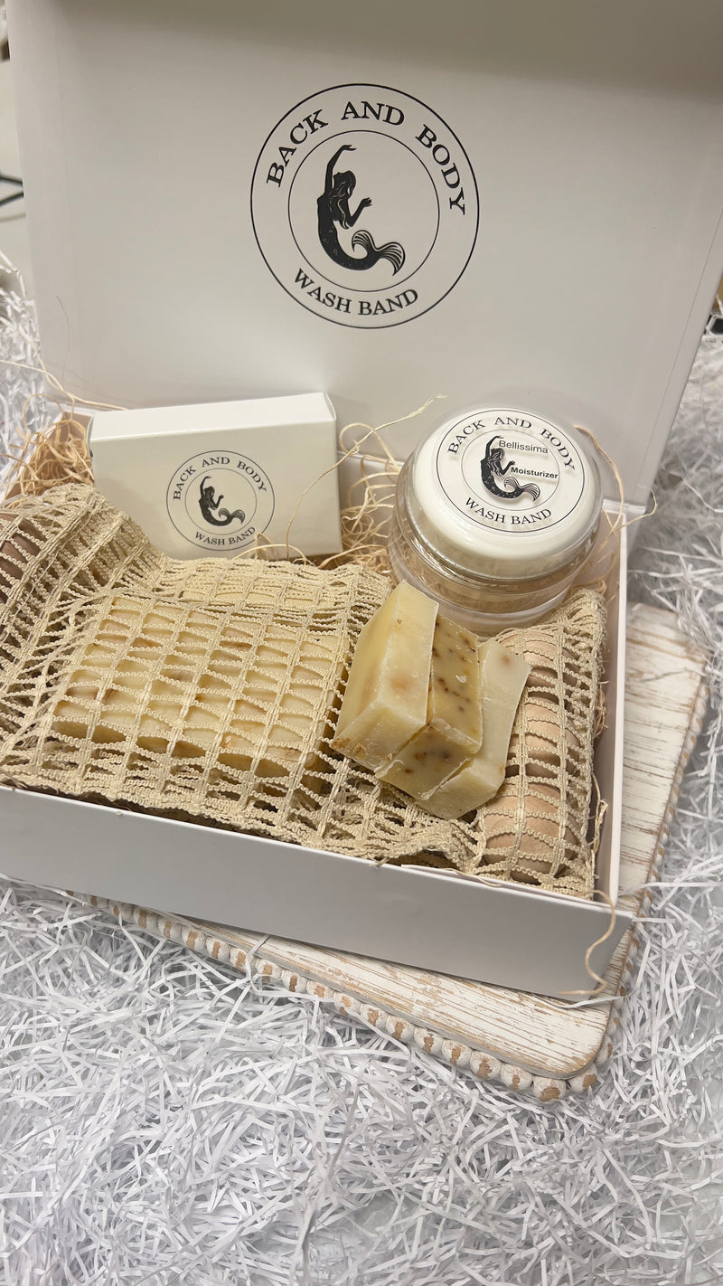 Exfoliate, Massage, & Moisturize Kit